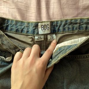 BDG High-Waisted Mom Jean (purple washed)